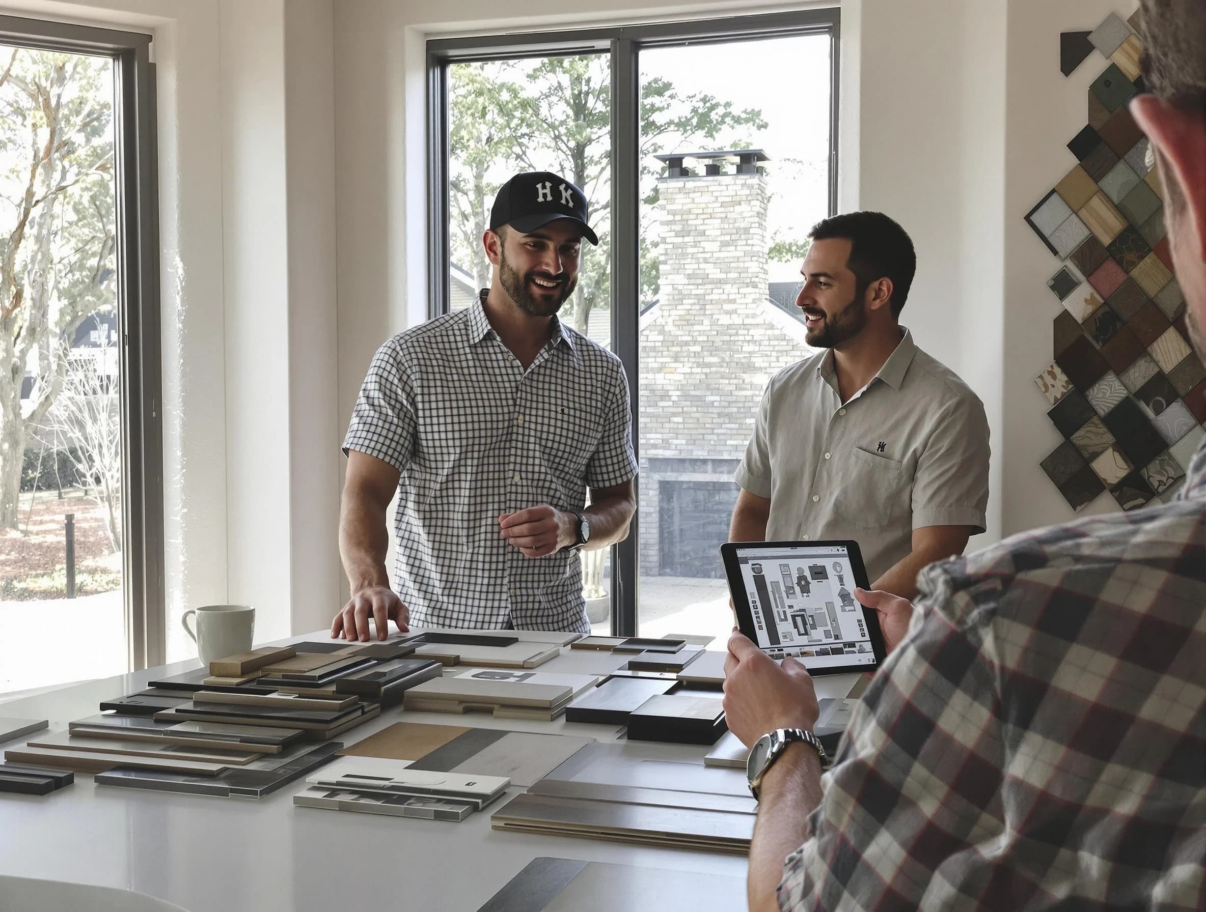 White Oak Chimney Sweep remodeling a chimney and fireplace in White Oak, PA