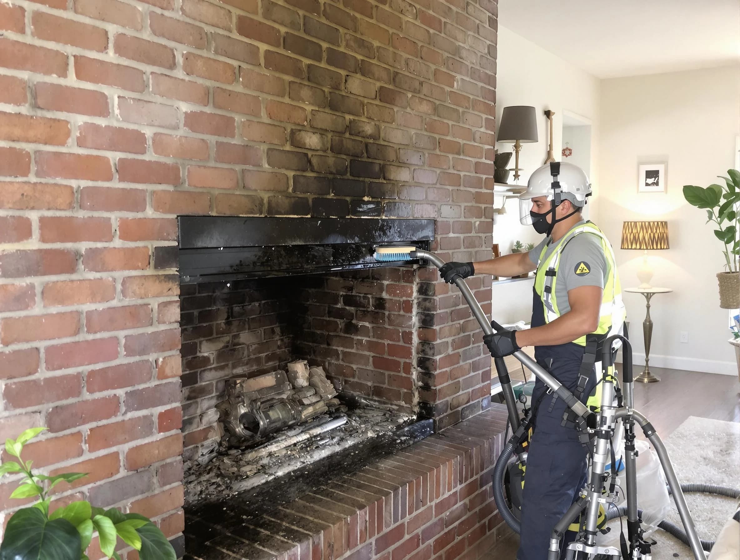 White Oak Chimney Sweep providing fireplace cleaning services in White Oak, PA