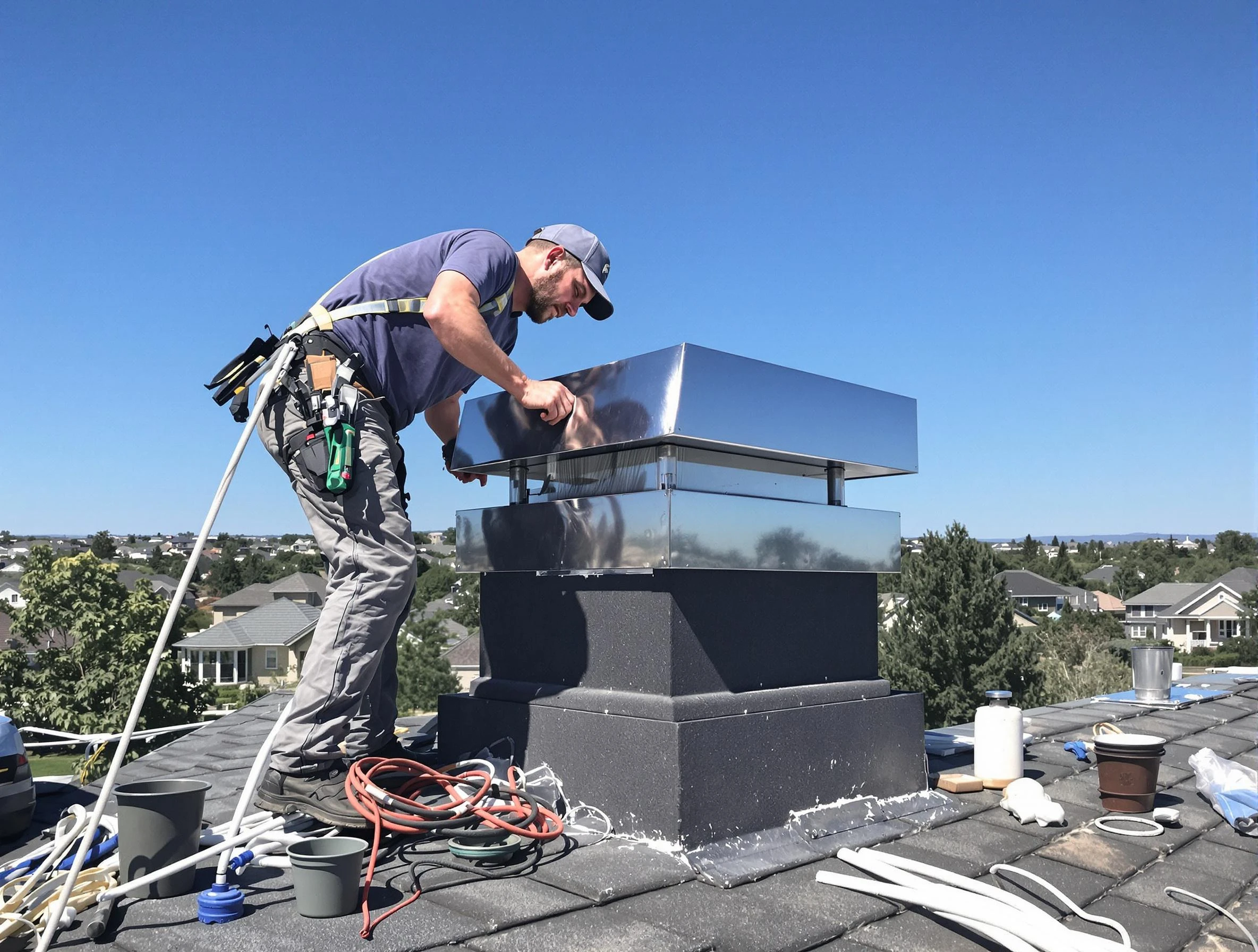 Chimney Cap Services in White Oak