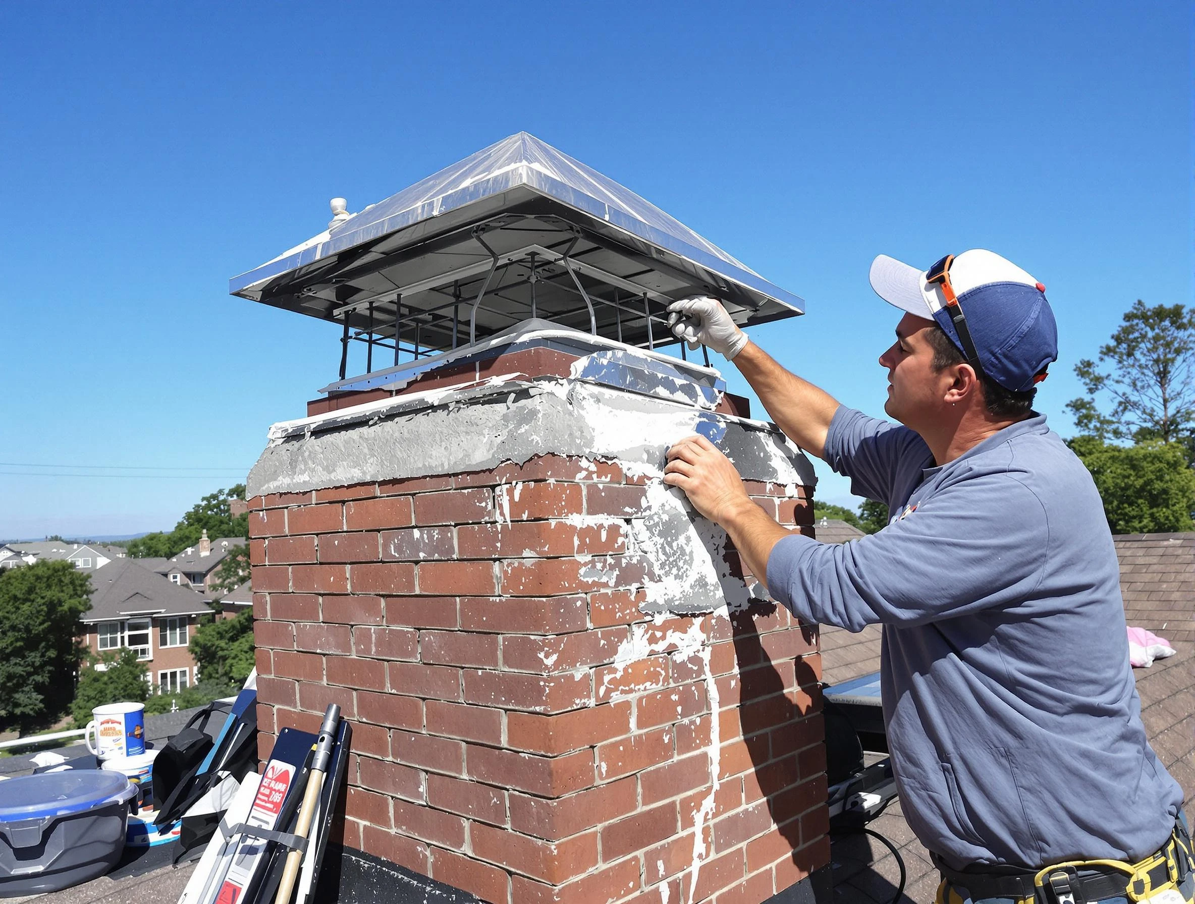 Chimney Crown Services in White Oak